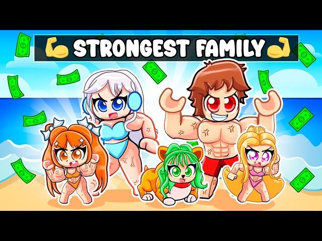 Having A BODY BUILDER Family In Roblox!