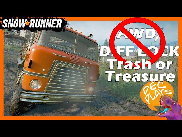 Are Highway Trucks Trash or Treasure? (Pt1) - Snowrunner (with maps)