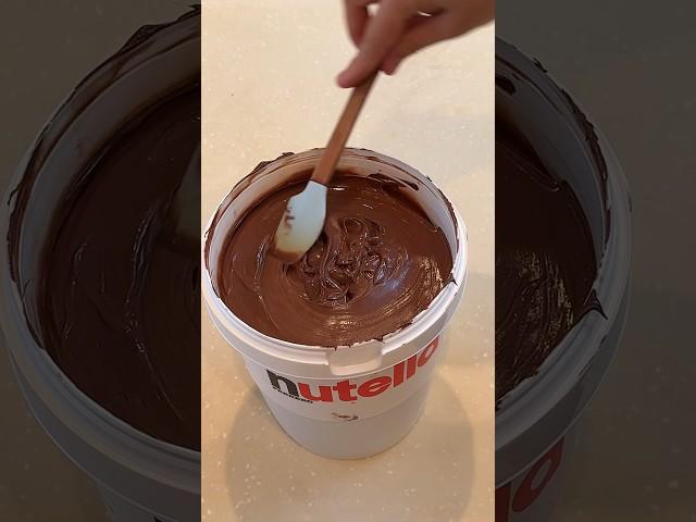 #nutella #chocolate #asmr