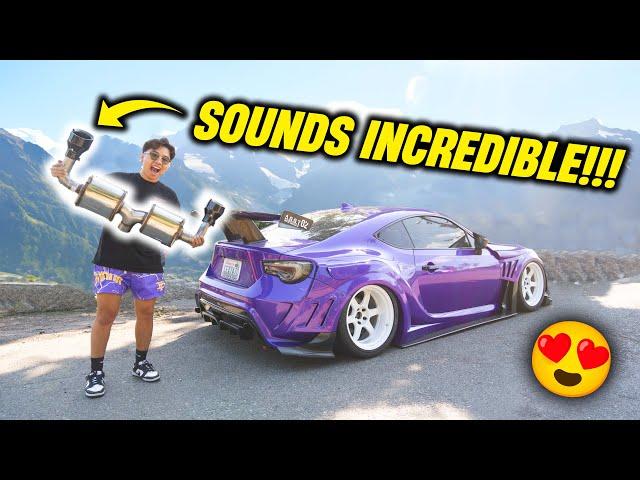 This Exhaust Made My TURBO BRZ SOUND INSANE!!! | *Crazy Turbo Noises!*