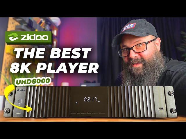 BETTER THAN BLURAY DISK?? // Zidoo UHD8000 THE BEST 4K/8K UHD Player?