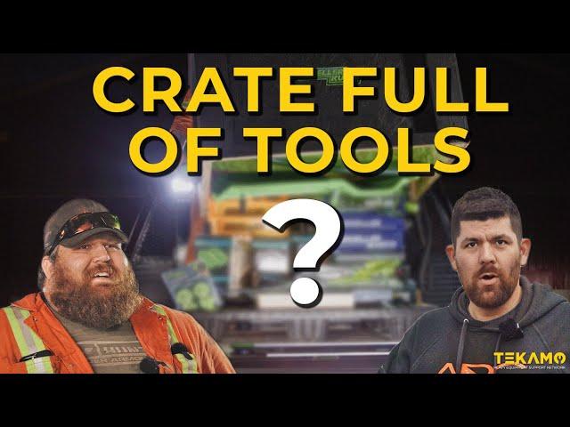 WE GOT A CRATE FULL OF GERMAN TOOLS WORTH OVER $20,000! Heavy Duty & Auto Mechanic Tools