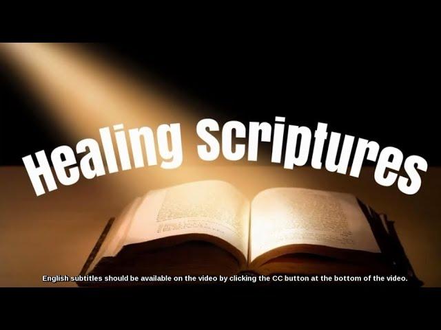 HEALING SCRIPTURES from the Holy Bible (KJV)