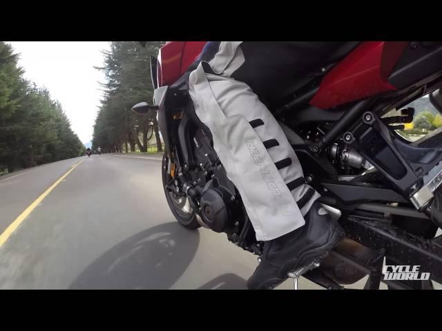 Yamaha FJ-09 Sport-Tourer First Ride Video