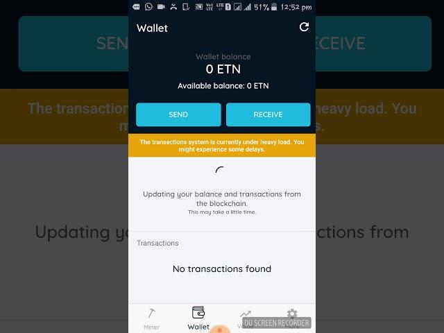 Official app for electroneum minning