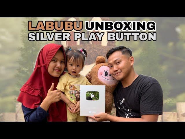 LABUBU UNBOXING SILVER PLAY BUTTON