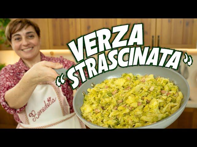 CABBAGE STRASCINATA Easy Recipe - Homemade by Benedetta