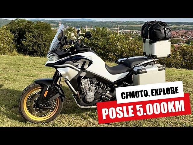 CFMoto MT800 5.000 km i dve nedelje kasnije - Mudrolije na motorima