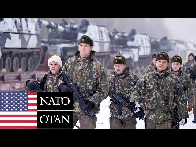 US Army, Dynamic Front. NATO large-scale artillery exercise in Europe.