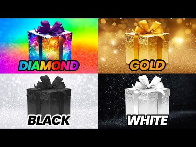 Choose Your Gift!  Diamond, Gold, Black or White ⭐️