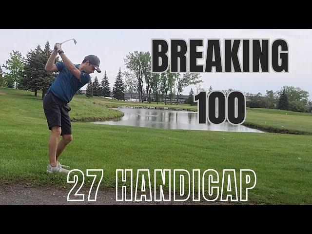 What Breaking 100 Looks Like (with a high handicap golfer)