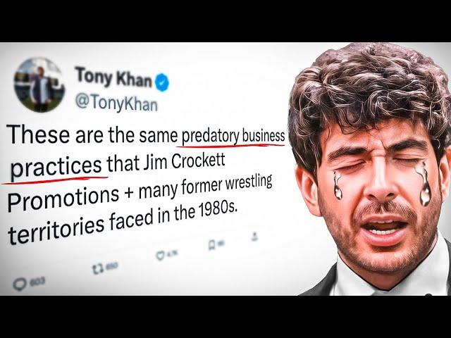 Tony Khan: The Crybaby & Professional Victim Of Wrestling