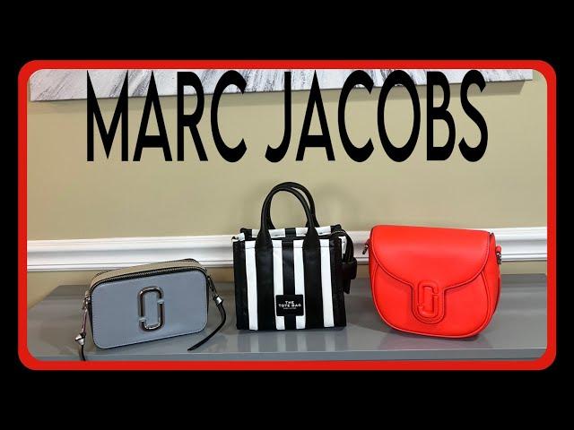 MARC JACOBS THE MINI TOTE BAG | THE SNAPSHOT | THE SADDLE BAG | REVIEW & WHAT FITS! | LUX WIFE LIFE!
