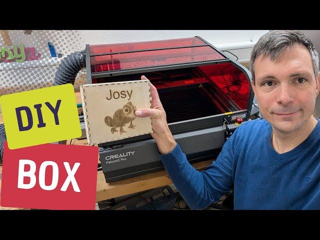 DIY Aufbewahrungsbox aus Sperrholz mit dem Lasercutter (Creality Falcon2 Pro 22W)