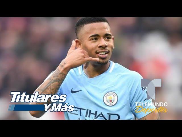 Manchester City golea al Wolverhampton de Raúl Jiménez | Telemundo Deportes