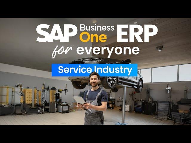 ERP for Service industry | SAP Business One for Everyone | SoftCore Solutions