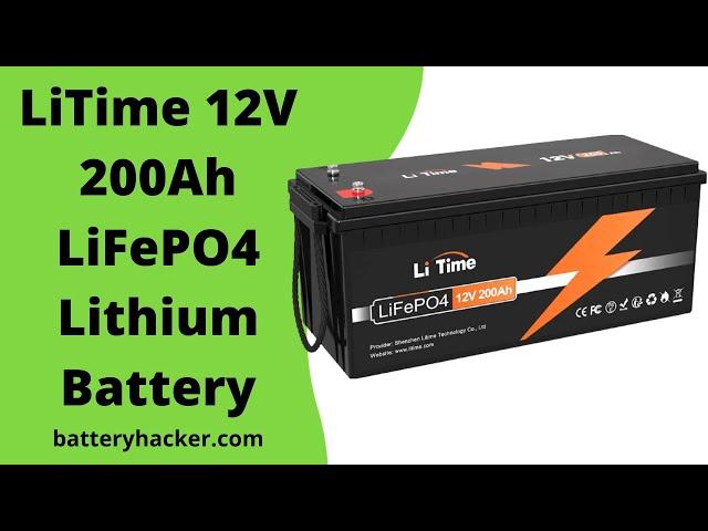 LiTime 12V 200Ah LiFePO4 Lithium Battery Review | Off Grid Solar Battery Review