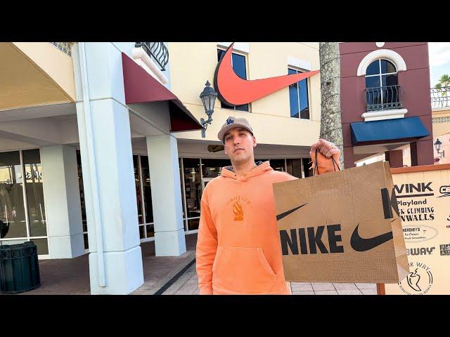 Can You Find Hyped Sneakers At A Nike Outlet? Shopping Vlog