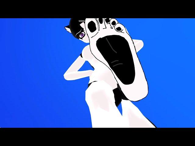 Giant Husky Girl Crushes You (MMD POV Giantess)