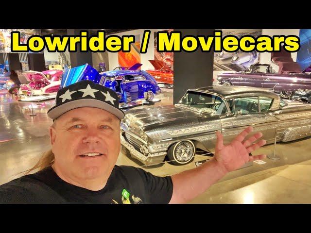 Lowrider / Movie Cars Exhibit  at the Petersen Automotive Museum full tour 2024