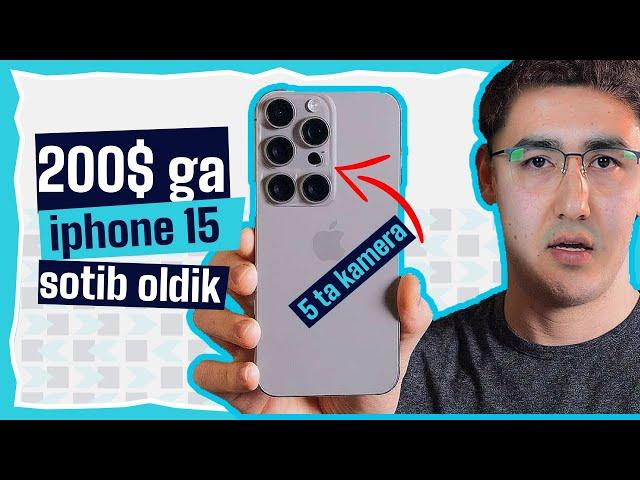 Iphone 15 pro max sotib olishdan avval shu videoni ko'ring | Siz uchun sovg’a