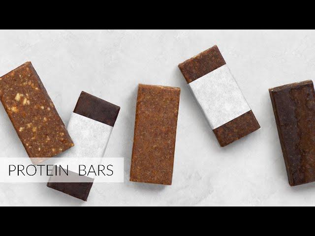 High-Protein Energy Bars (10 g of protein) | no dairy, no added sugar