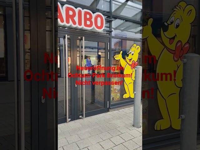 Große Neueröffnung des Haribo Outlet Stores in Brinkum.