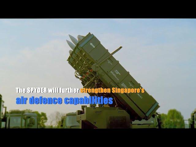 Singapore MOD - SPYDER-SR Air Defence Missile System Declared Fully Operational [720p]