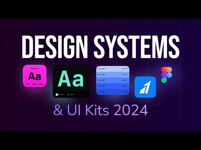 New Design Systems & UI Kits 2024! – Figma, Design To Code & More