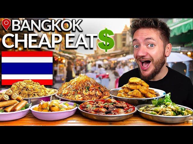 Best CHEAP EATS of Bangkok, Thailand!