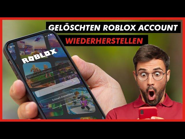 Gelöschten Roblox Account wiederherstellen ohne Passwort und Email 