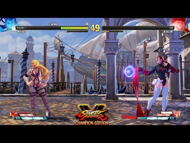 Street Fighter V CE Rose vs Kolin PC Mod