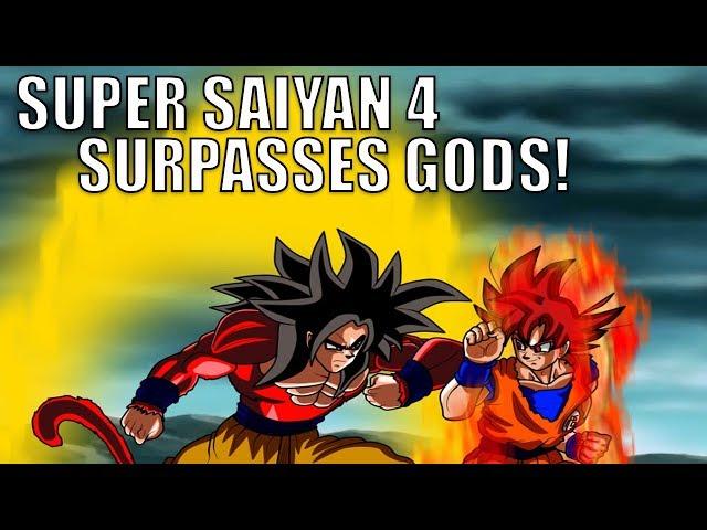 How Super Saiyan 4 Goku Surpasses Even GODS! Super Saiyan 4 VS Super Saiyan God!