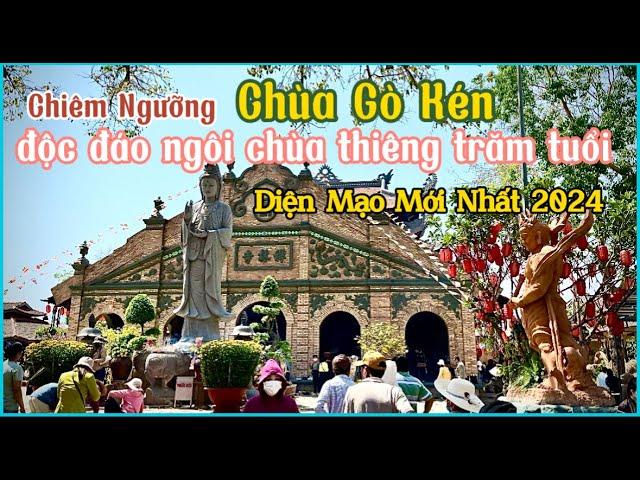 Chùa Gò Kén Tây Ninh tấp nập du khách ngày mùng bốn Tết | Tây Ninh Tết 2024