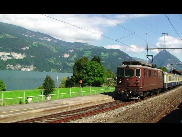 Swiss Railways - Golden Pass Train - Interlaken to Zweisimmen