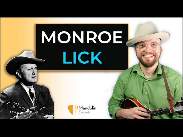 Bill Monroe Lick - Bluegrass Mandolin Lesson