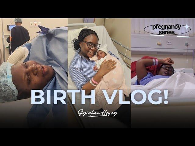 LABOUR AND DELIVERY VLOG | Birth Plan Plot Twist! | Giving Birth in South Africa  