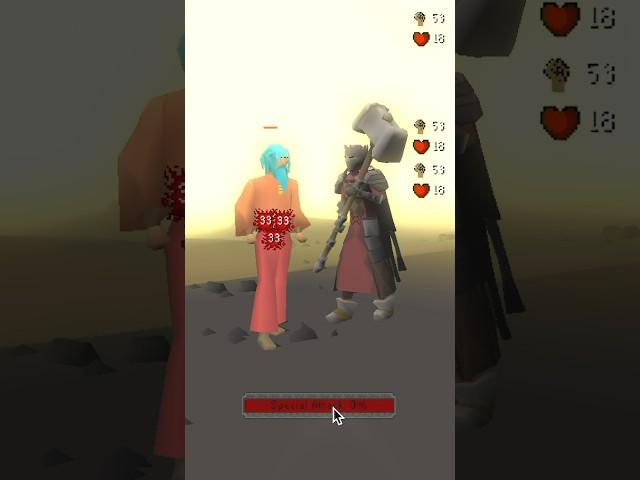 How to use a Granite Maul  #oldschoolrunescape #osrs #runescape
