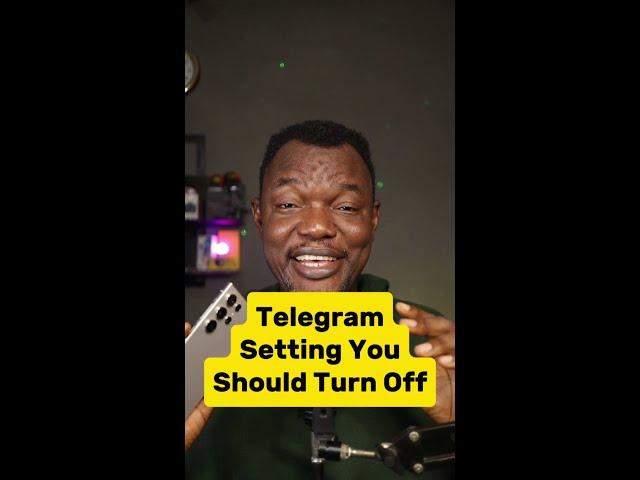 Telegram Setting You Should Turn Off Right Now!