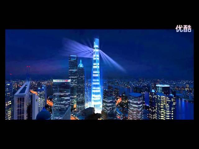 The Shanghai Tower - The Greatest Light Show of 2015