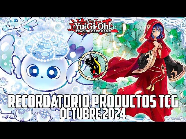 Yu-Gi-Oh! Recordatorio productos TCG - Octubre 2024