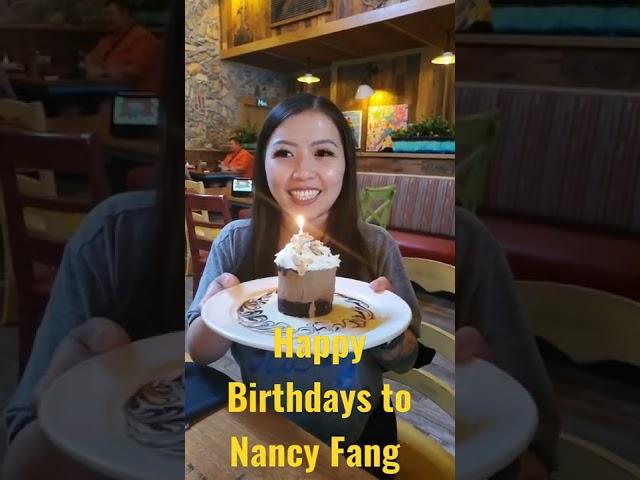 Happy Birthdays to Nancy Fang Orlando Florida 7/8/22