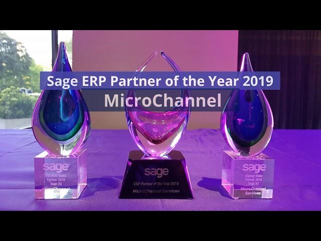 FUJIFILM MicroChannel - 2019 Sage ERP Partner of the Year