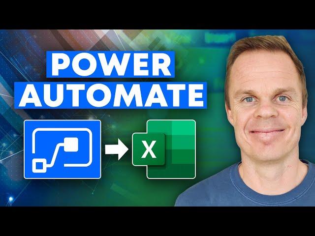 Microsoft Power Automate | Add data to Excel, get data from Excel, Conditions and Send Email | Guide