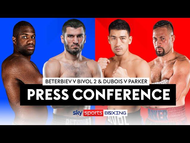 BETERBIEV v BIVOL 2 & DUBOIS v PARKER  | Launch Press Conference