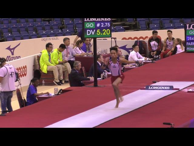 Yul Moldauer - Vault - 2018 World Championships - Men's All-Around