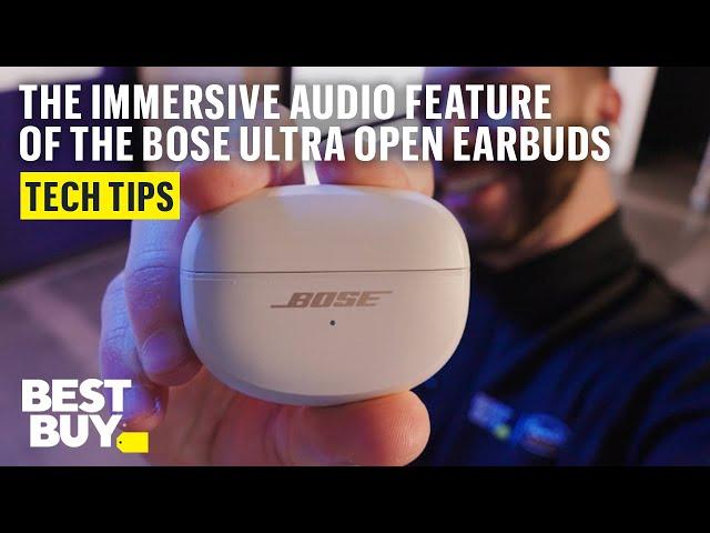 Immersive Audio of the Bose Ultra Open Earbuds