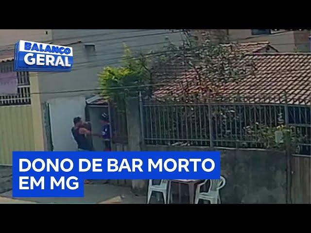 Homem atira em dono de bar após cumprimentá-lo em MG