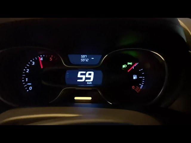 Renault Trafic phase II 2.0 dci 120 0 - 100 km/h acceleration