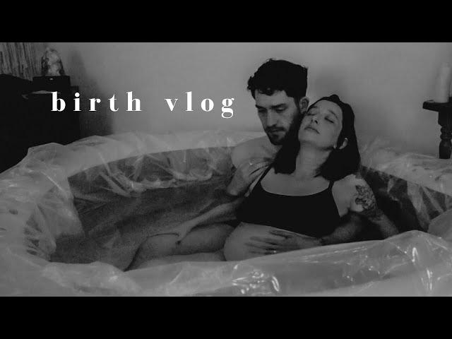 RAW & EMOTIONAL UNMEDICATED BIRTH VLOG || Natural Birth Center Birth 